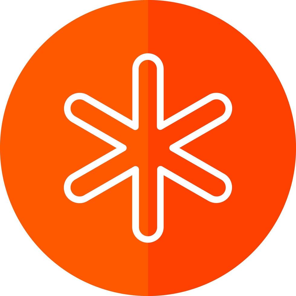 Asterisk Vector Icon Design