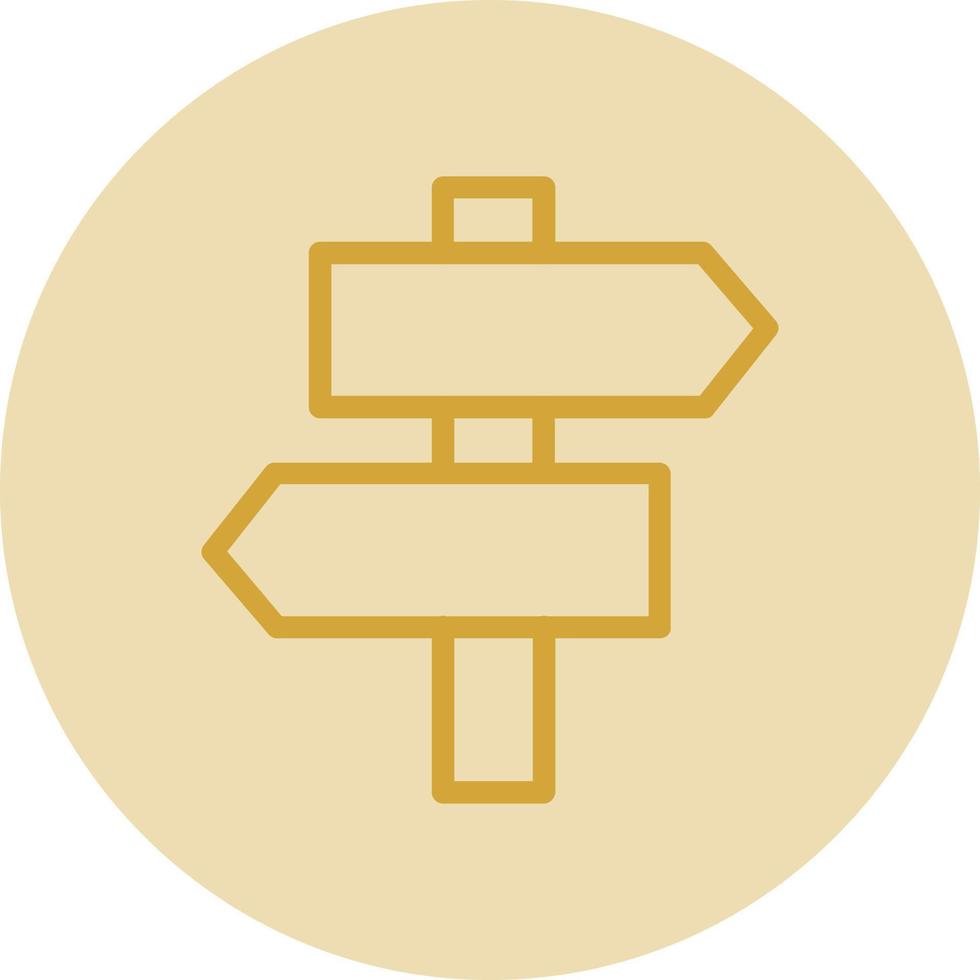 Map Signs Vector Icon Design