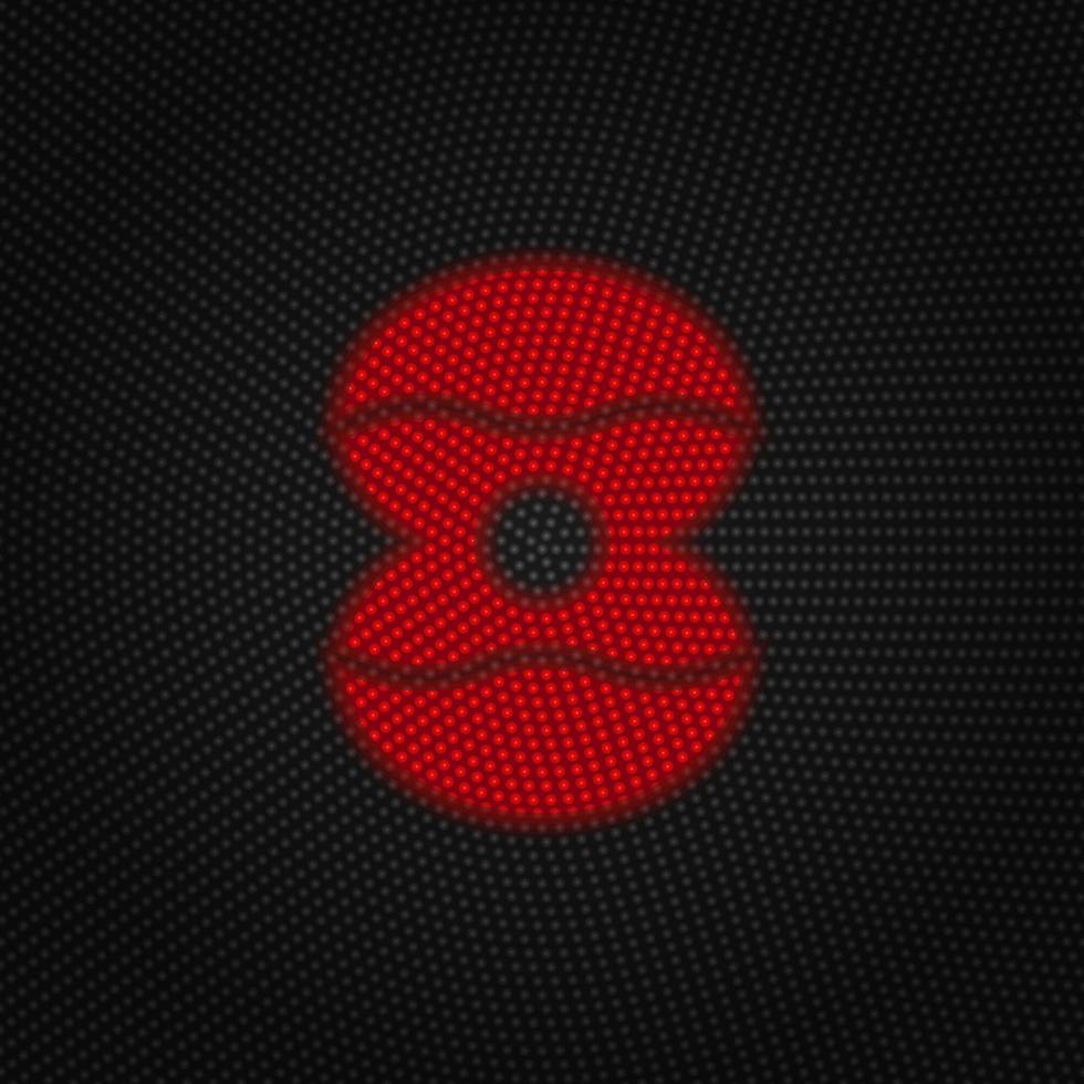 Business, metaphor, pearl vector Light red color retro style vector icon on white background