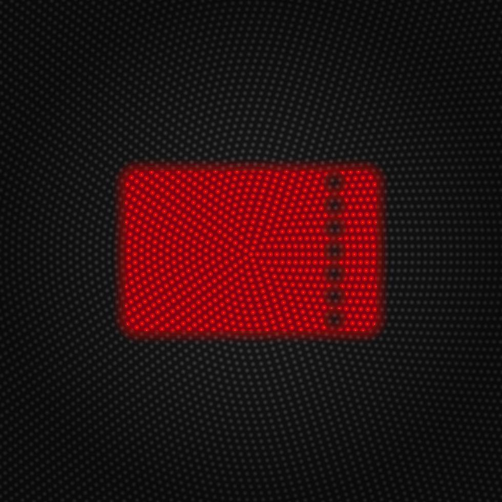 Ticket vector Light red color retro style vector icon on white background