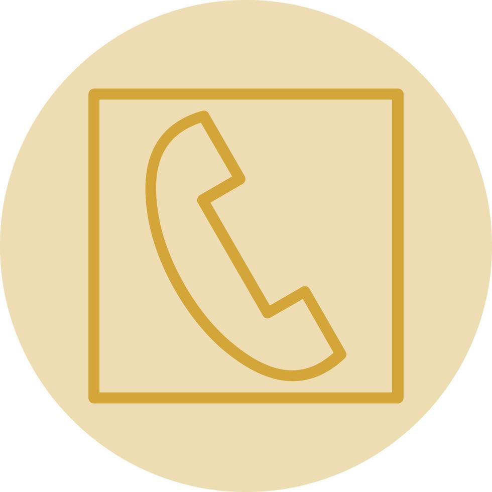 Phone Square Vector Icon Design
