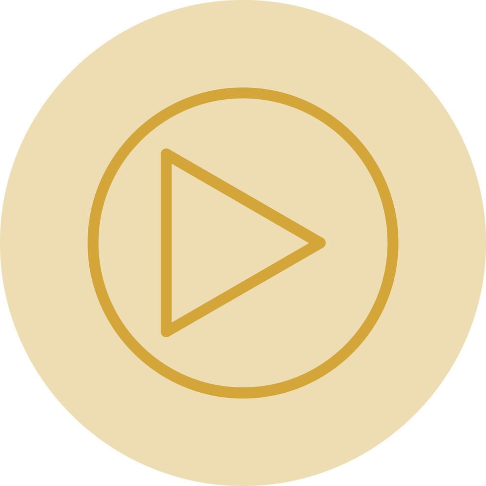 Play Circle Vector Icon Design