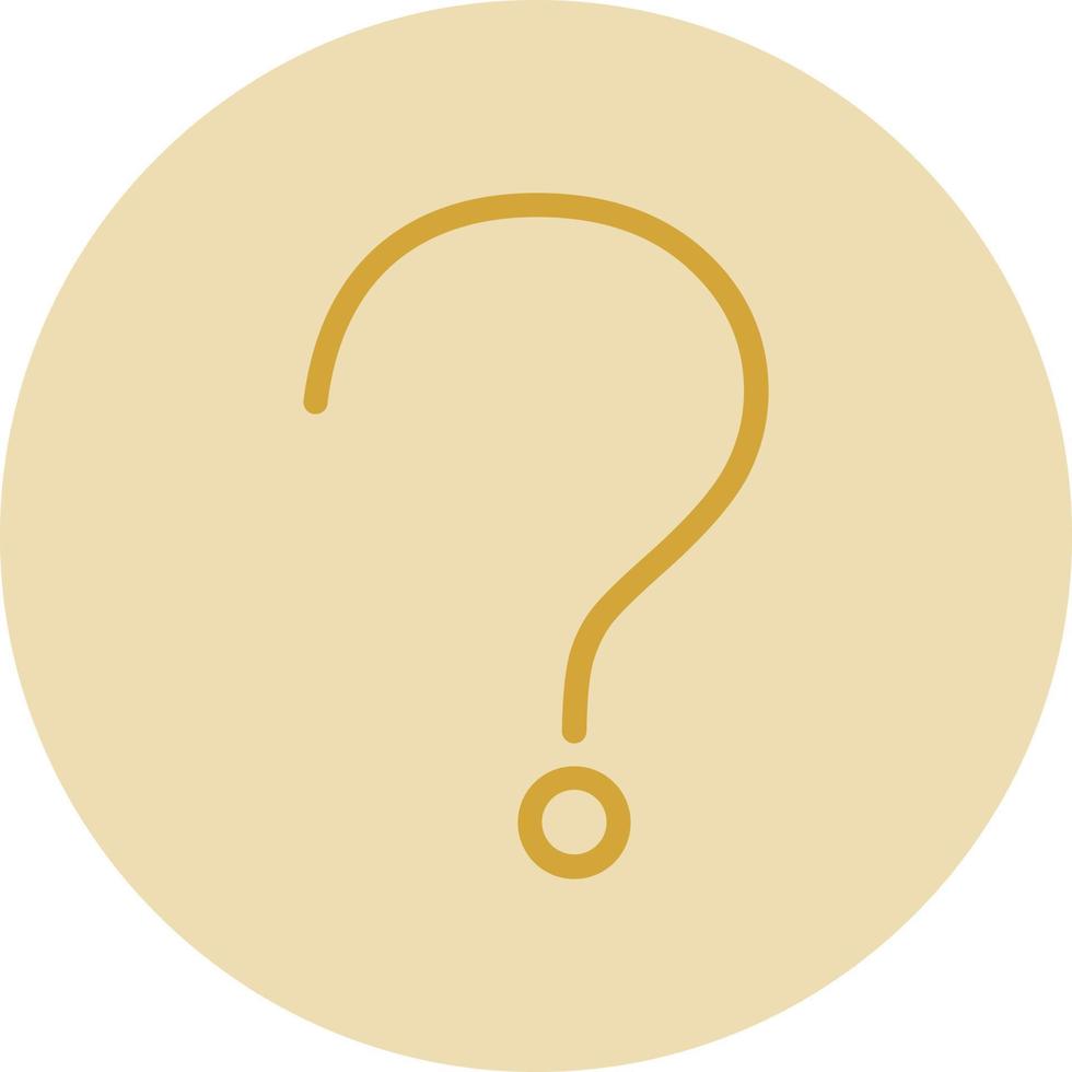 Question Vector Icon Design