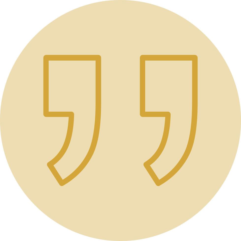 Quote Right Vector Icon Design