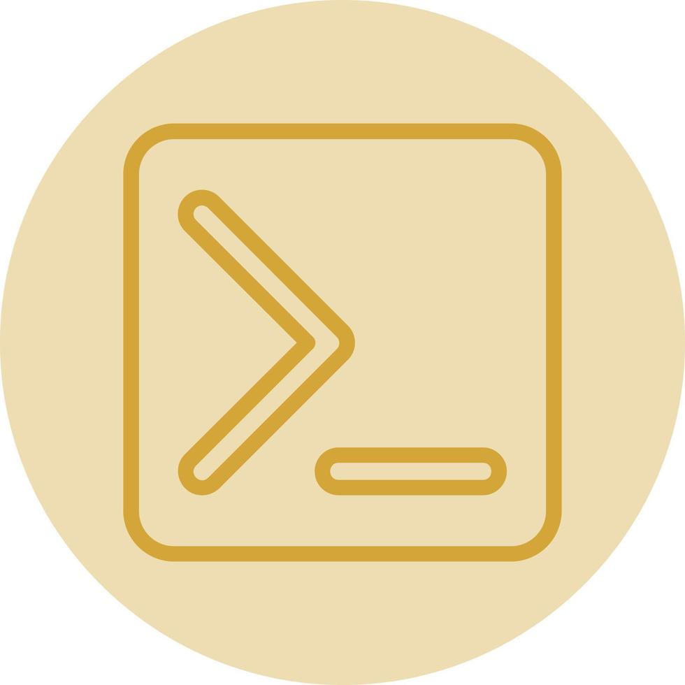 Terminal Vector Icon Design