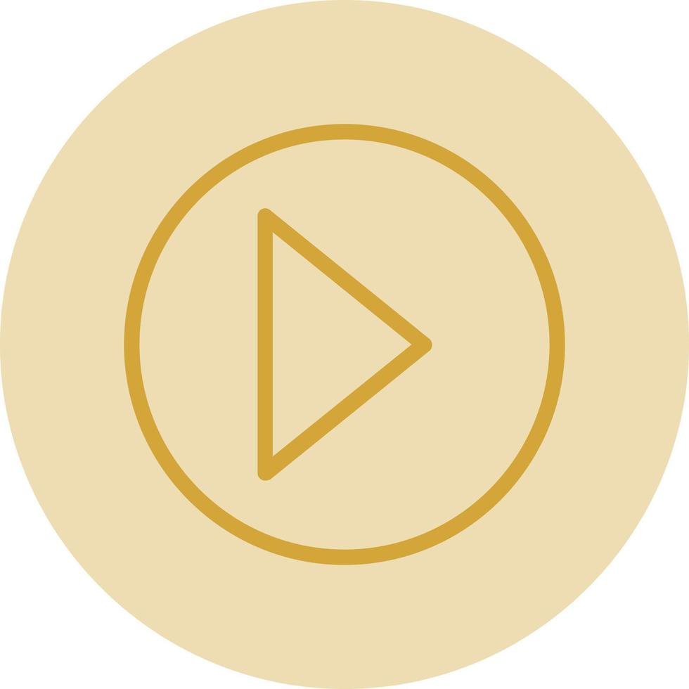 Play Vector Icon Design