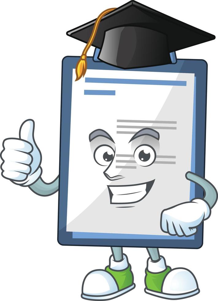 Medical note Cartoon character vector