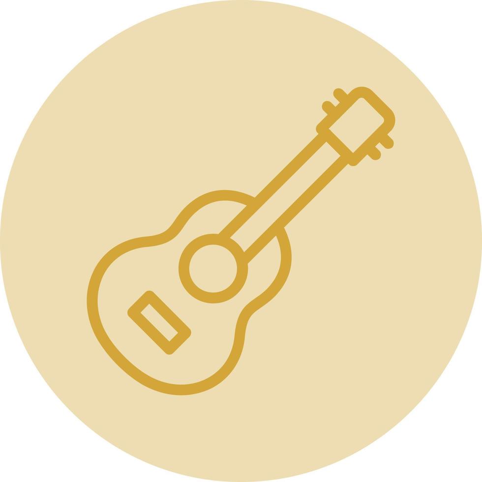 diseño de icono de vector de guitarra