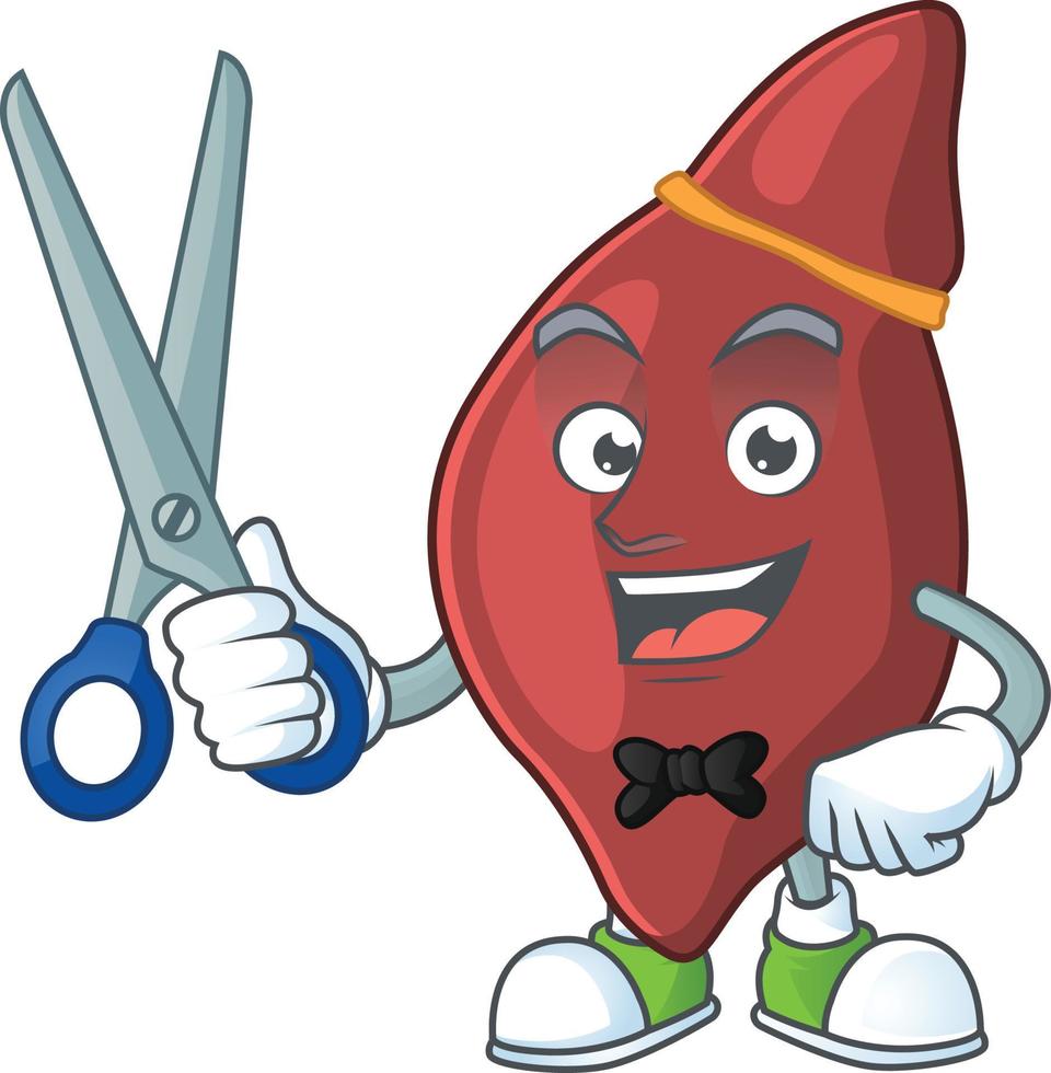 Liver Cartoon character vector