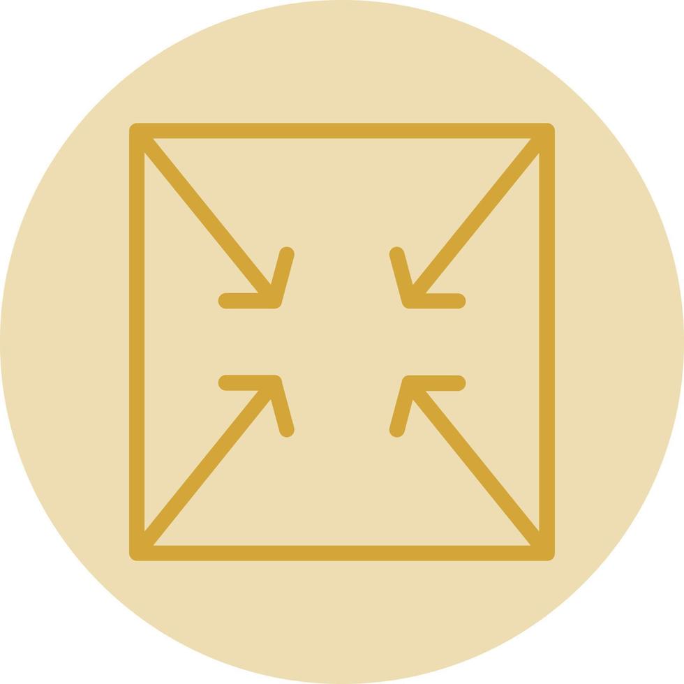 Compress Arrows Alt Vector Icon Design