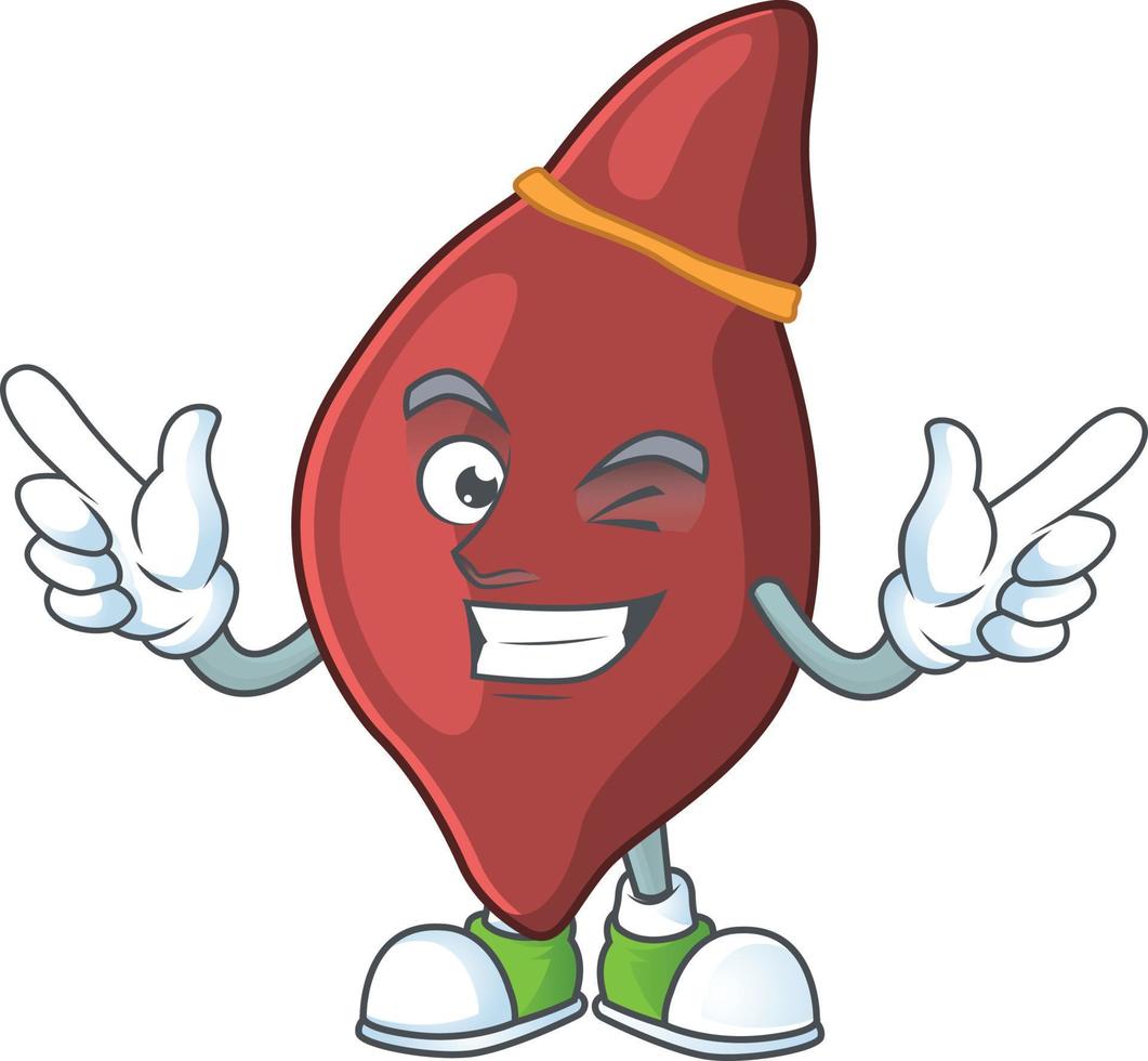 Liver Cartoon character vector