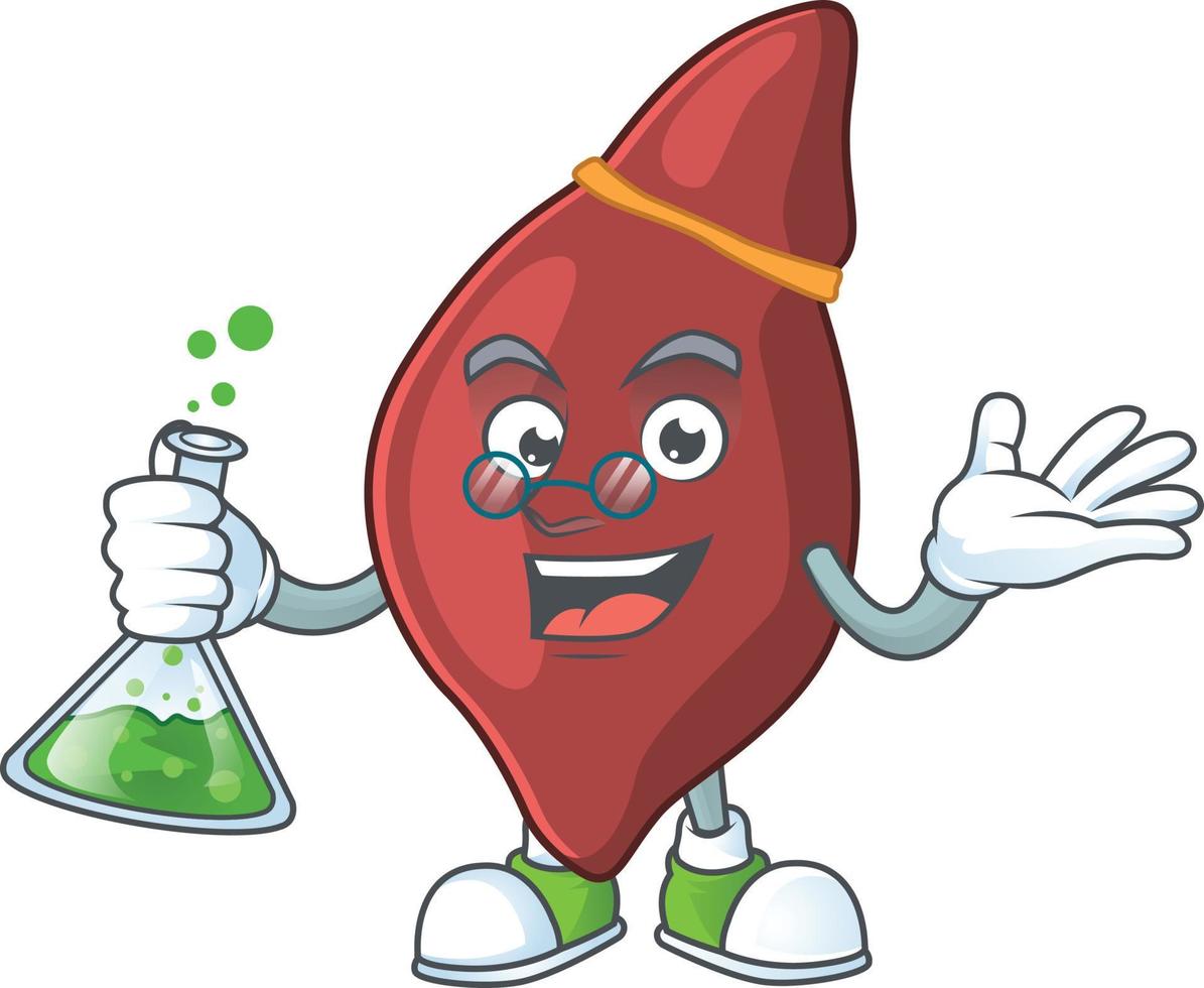 Liver Cartoon character vector