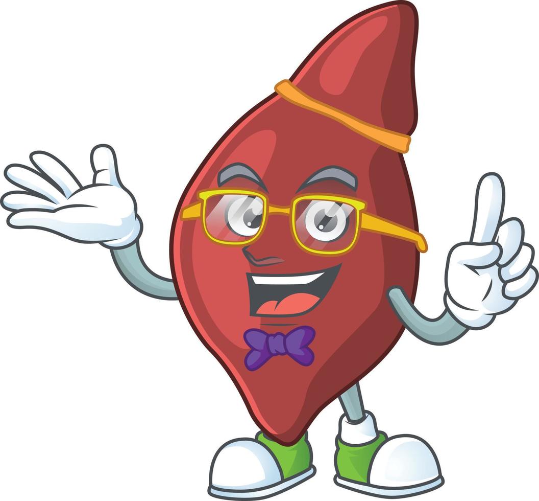 Liver Cartoon character vector