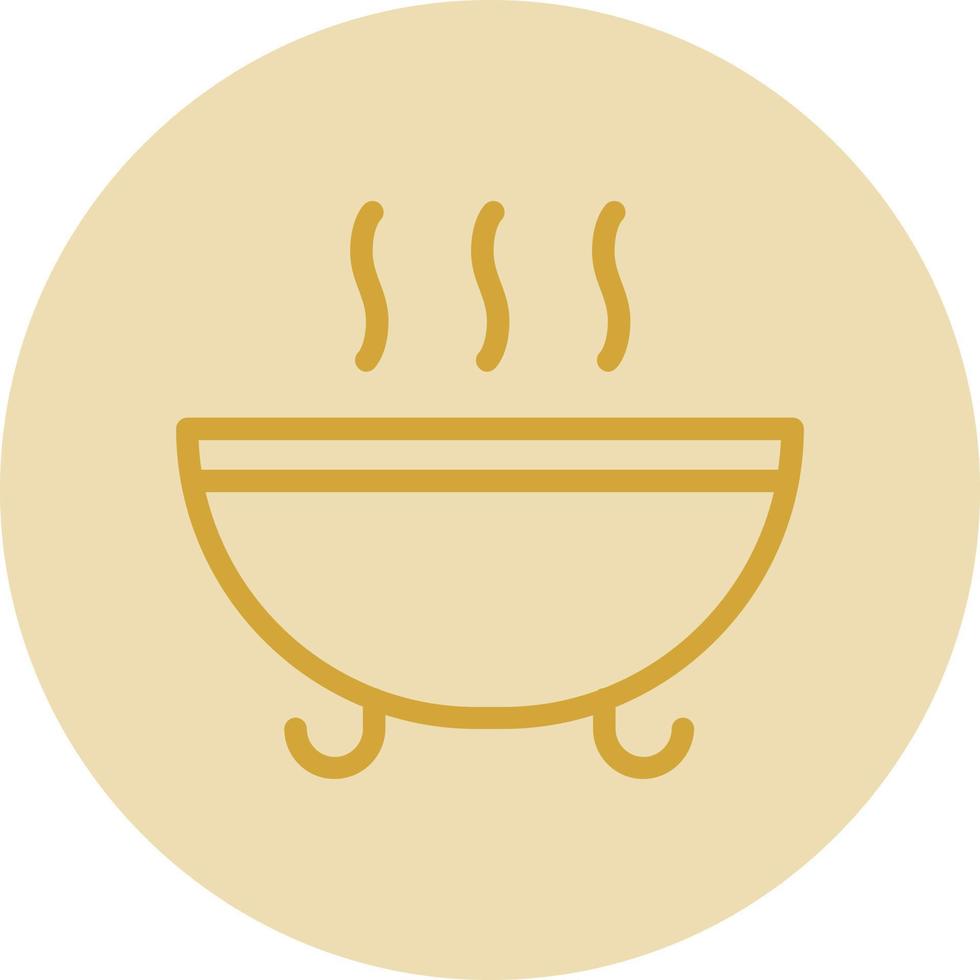 Hot Tub Vector Icon Design