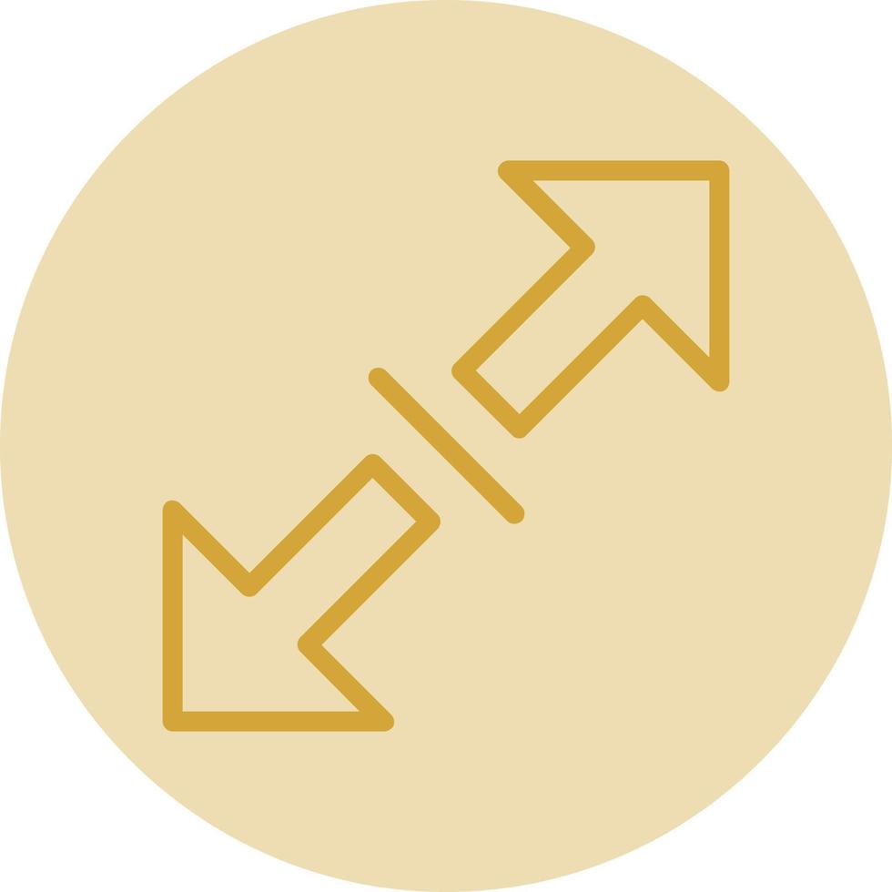 Expand Alt Vector Icon Design