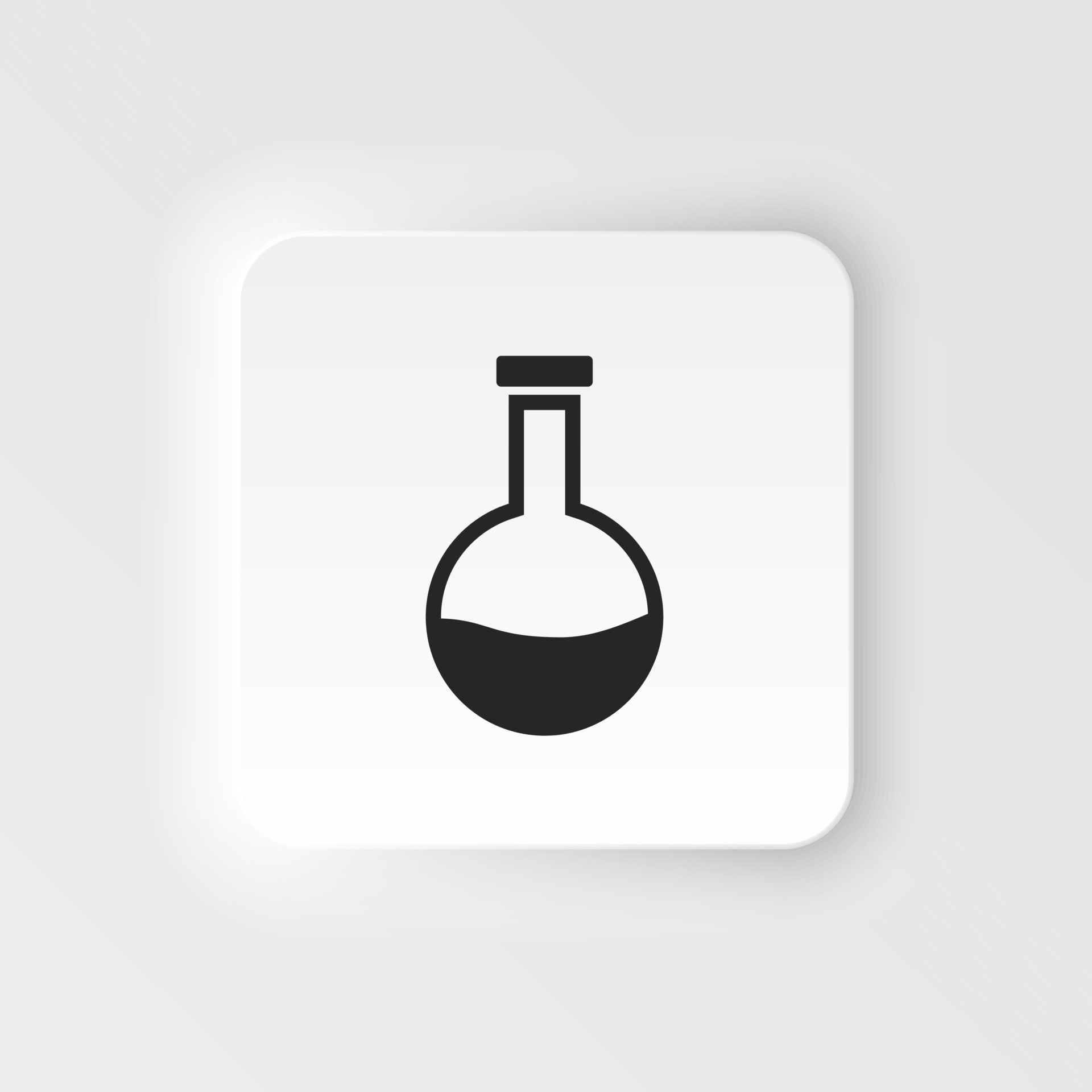 Lab glassware icon Vector. Simple element illustration from UI