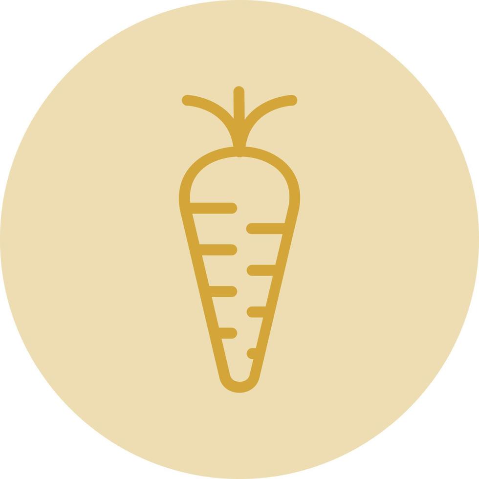 Carrot Vector Icon Design