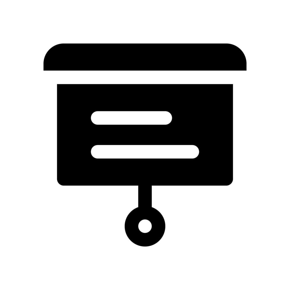 presentation icon for your website design, logo, app, UI. vector