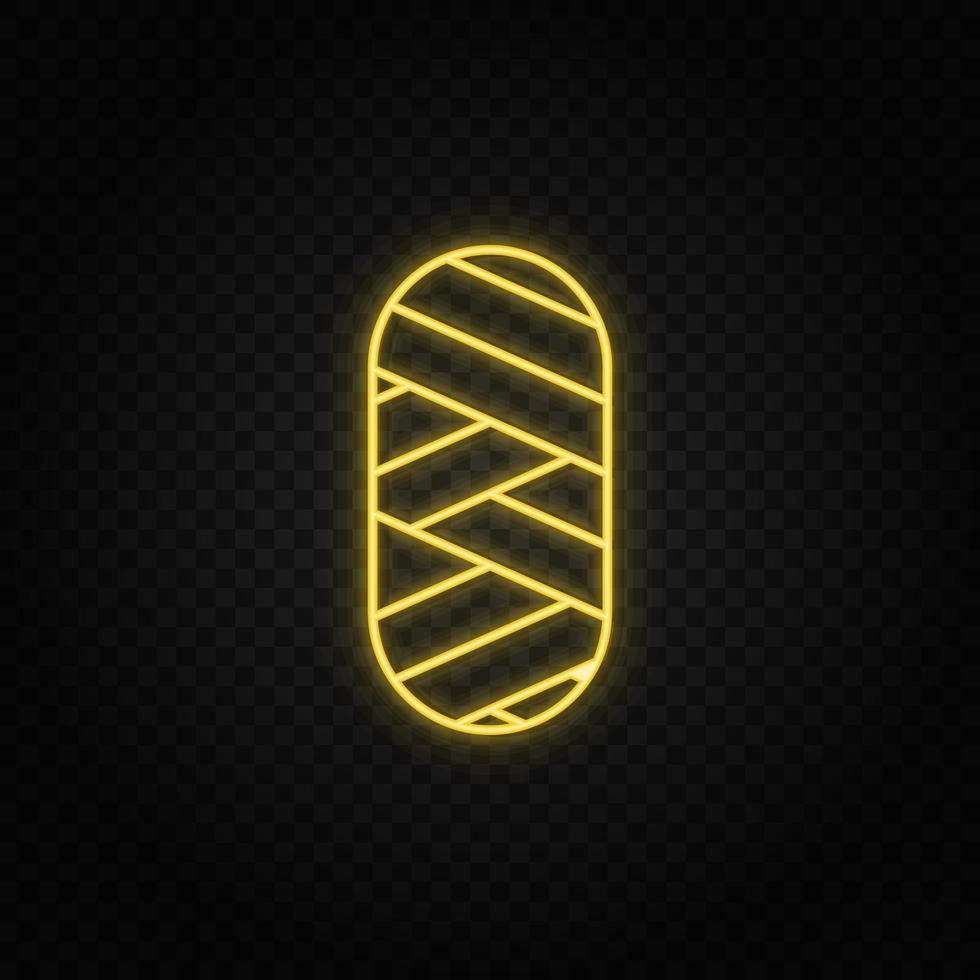 Connected gears and vector icons for logistic, service, shipping, distribution, transport, market, communicate concepts. Textile thread, thread wool gear blue icon set on dark background