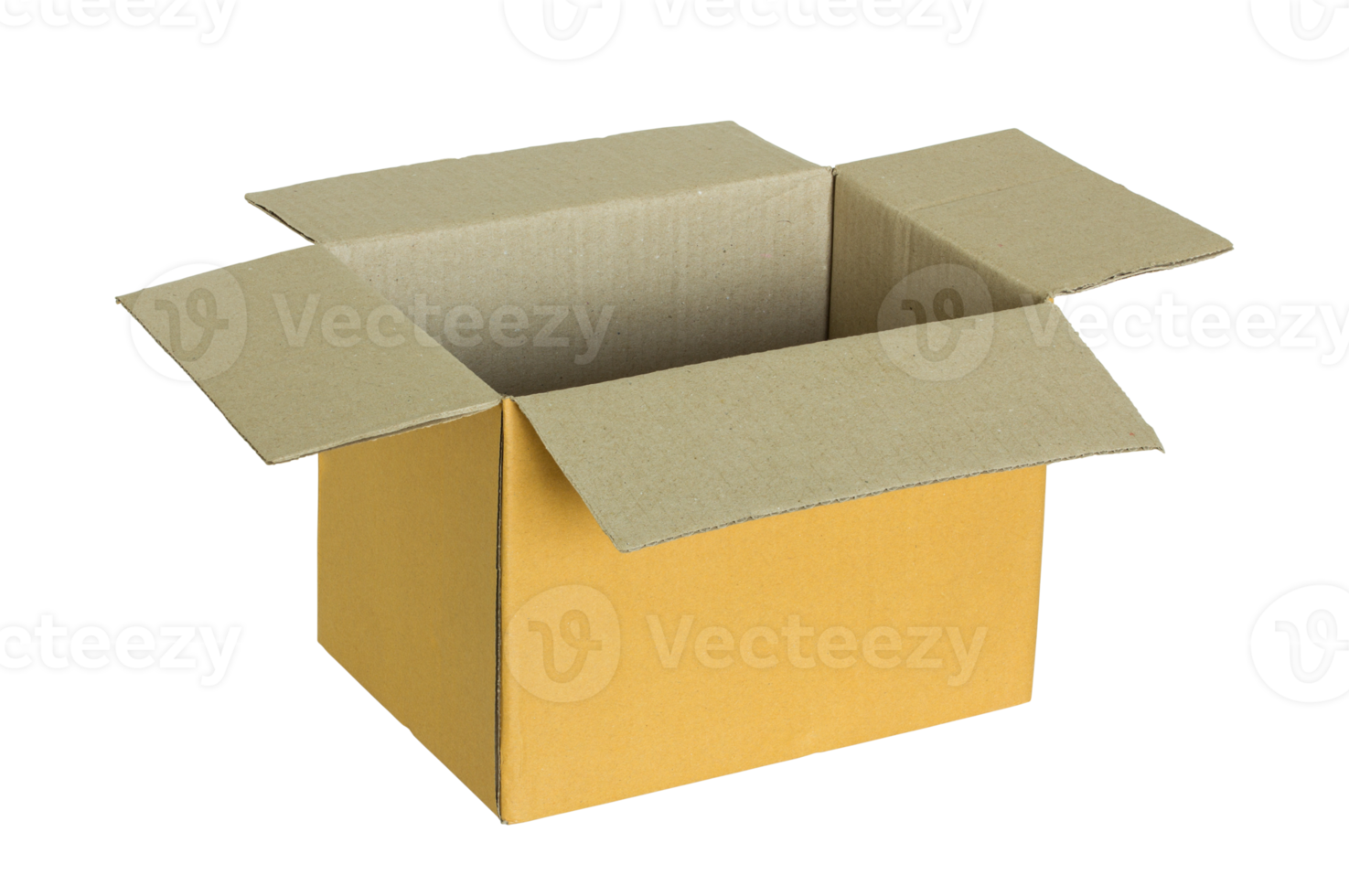 Carboard Box Wclippping Path Stock Photo - Download Image Now