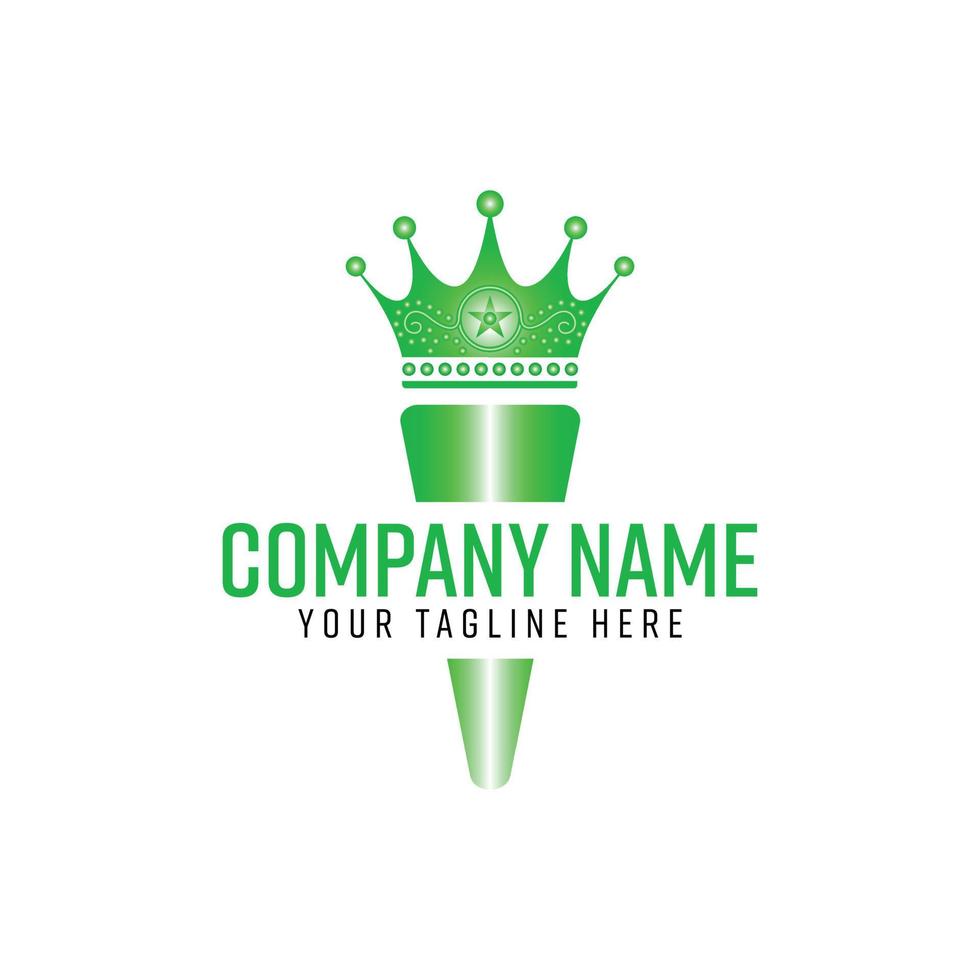 Creative And Modern Carrot Logo Icon Vector For Business With Green And Black Colour.