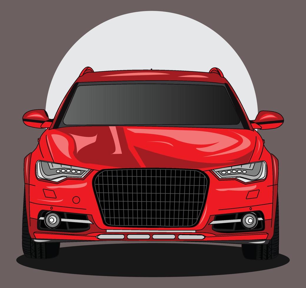 Car illustration design vector