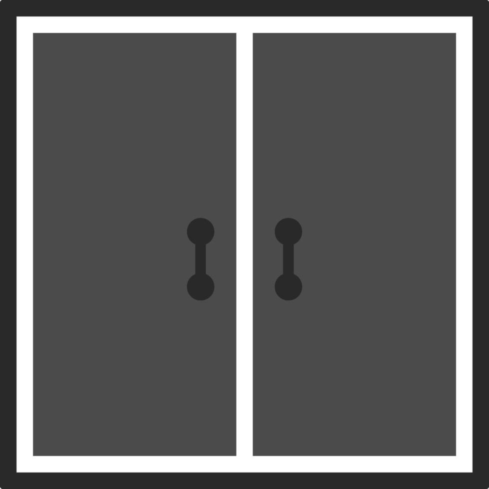 Door, icon in trendy flat style isolated on white background. Door symbol for your web site design, logo, app, UI. Vector illustration, EPS10. - Vector on white background