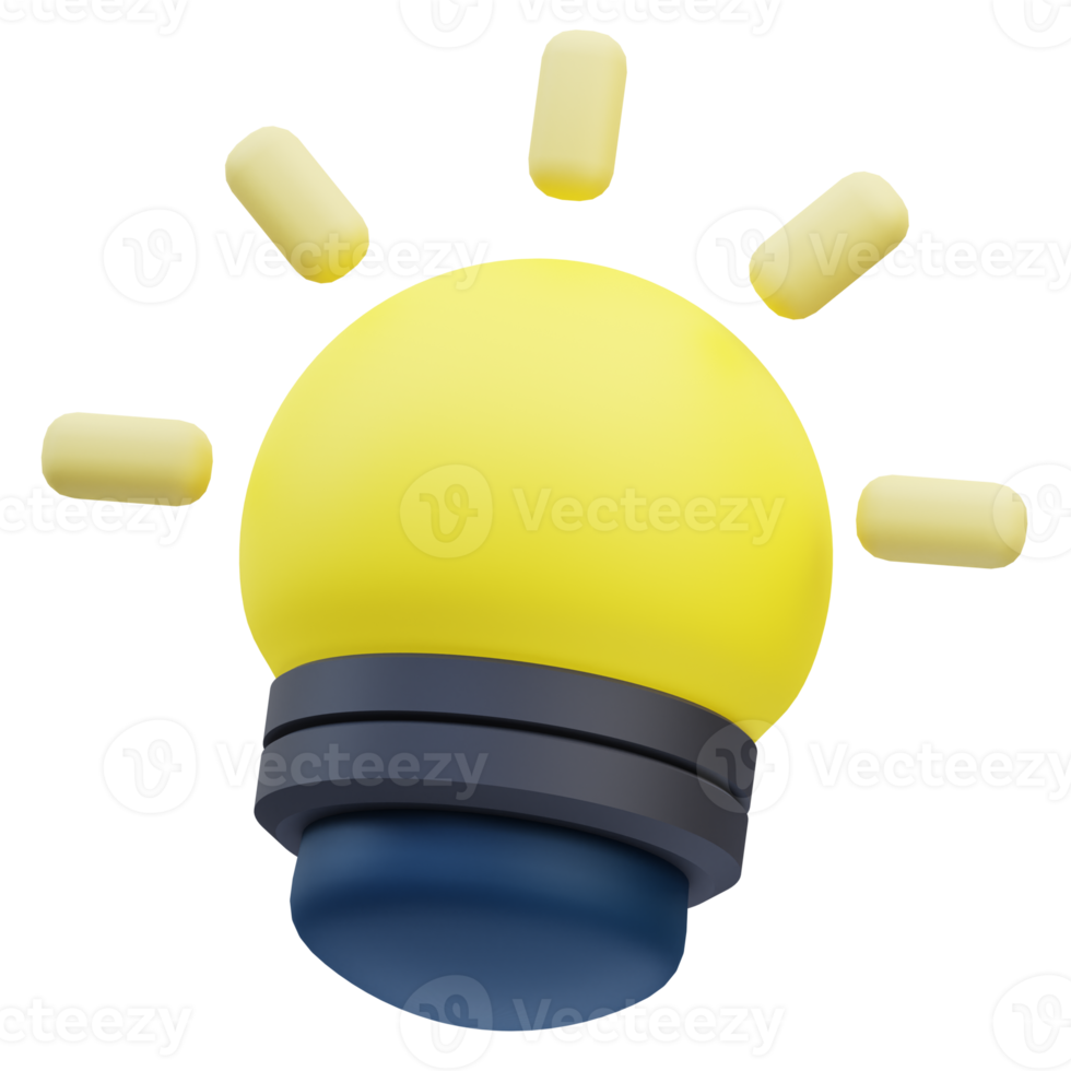 Idea Business 3D Illustration png