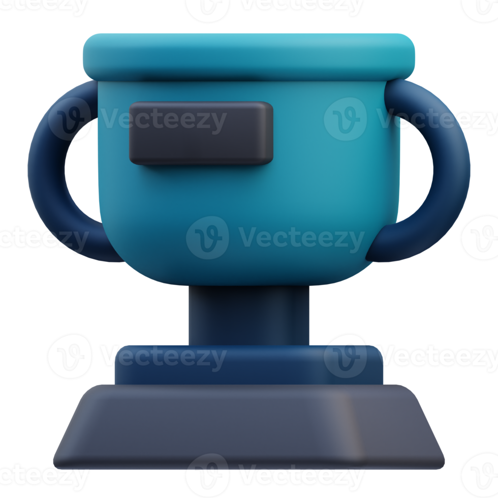 trofee bedrijf 3d illustratie png