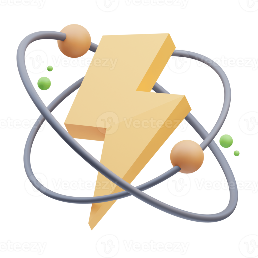 renovável energia 3d ilustração png