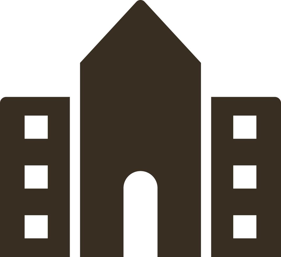 School, building, college icon - Vector. Simple element illustration from UI concept. School, building, college icon - Vector. Infographic concept vector illustration. on white background