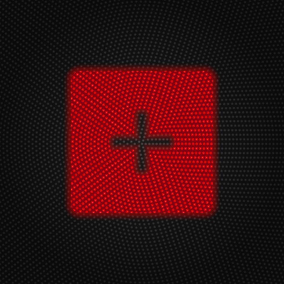 Add, box neumorphic style vector icon. Simple element illustration from UI concept. Add, box neumorphic style vector icon. Finance concept vector illustration. .