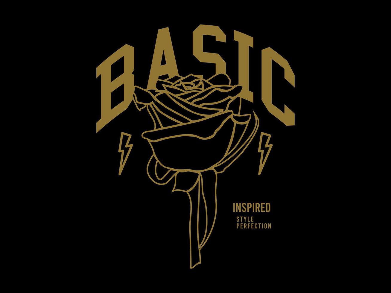 básico rosa, diseño camiseta ropa de calle ropa, vector tipografía, Perfecto para moderno vestir