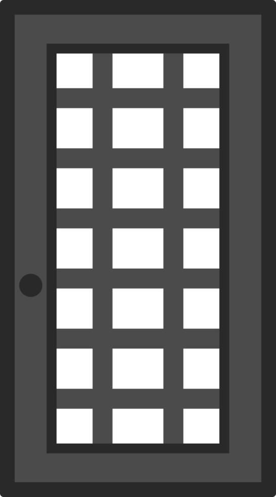 Door, icon in trendy flat style isolated on white background. Door symbol for your web site design, logo, app, UI. Vector illustration, EPS10. - Vector on white background
