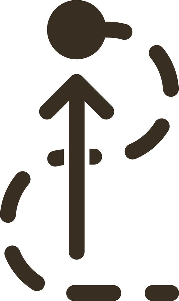 Path, business, strategy vector icon. Simple element illustration from UI concept. Path, business, strategy vector icon. Finance concept vector illustration. on white background