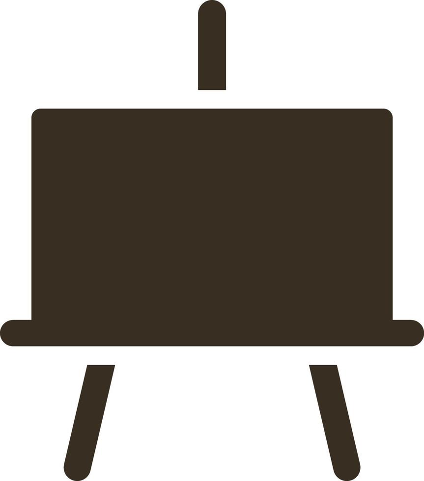 Blackboard icon - Vector. Simple element illustration from UI concept. Blackboard icon - Vector. Infographic concept vector illustration. on white background