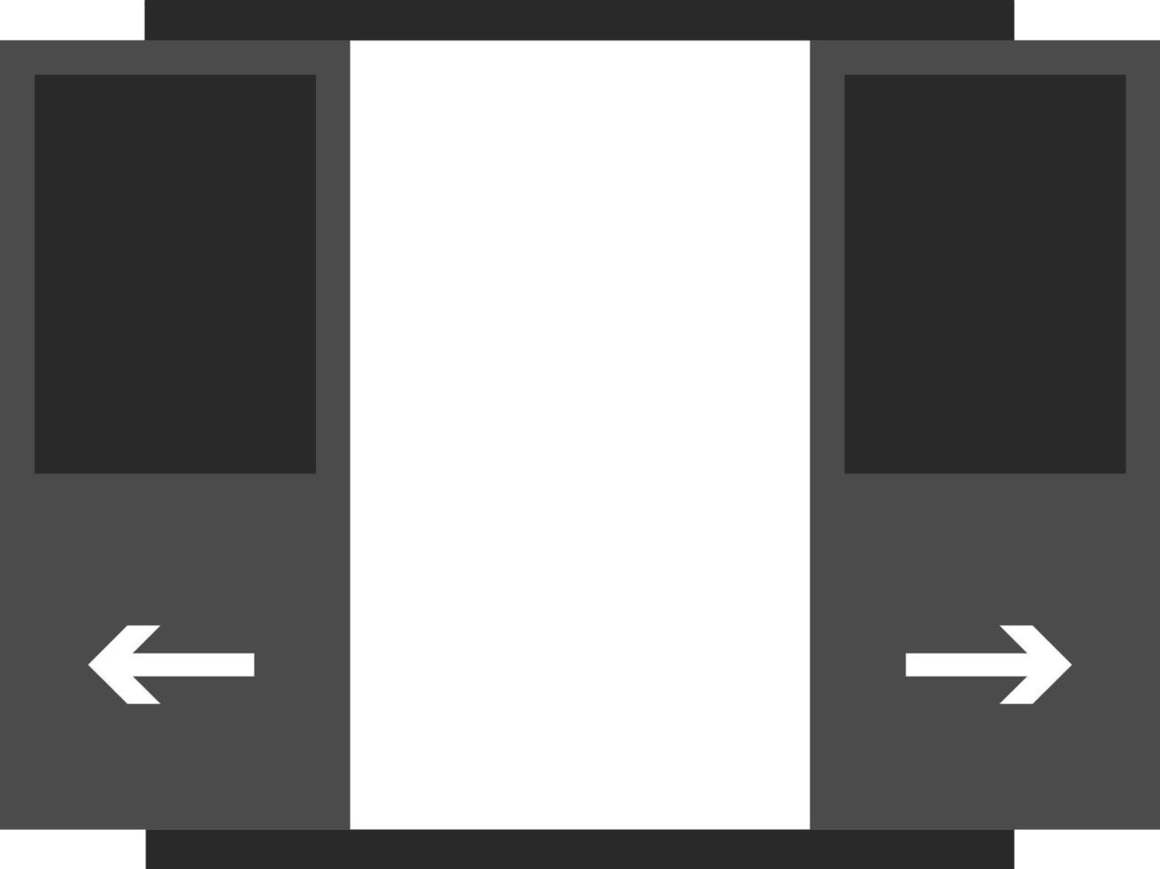 puerta, abierto, icono en de moda plano estilo aislado en blanco antecedentes. puerta símbolo para tu web sitio diseño, logo, aplicación, ui vector ilustración, eps10. - vector en blanco antecedentes