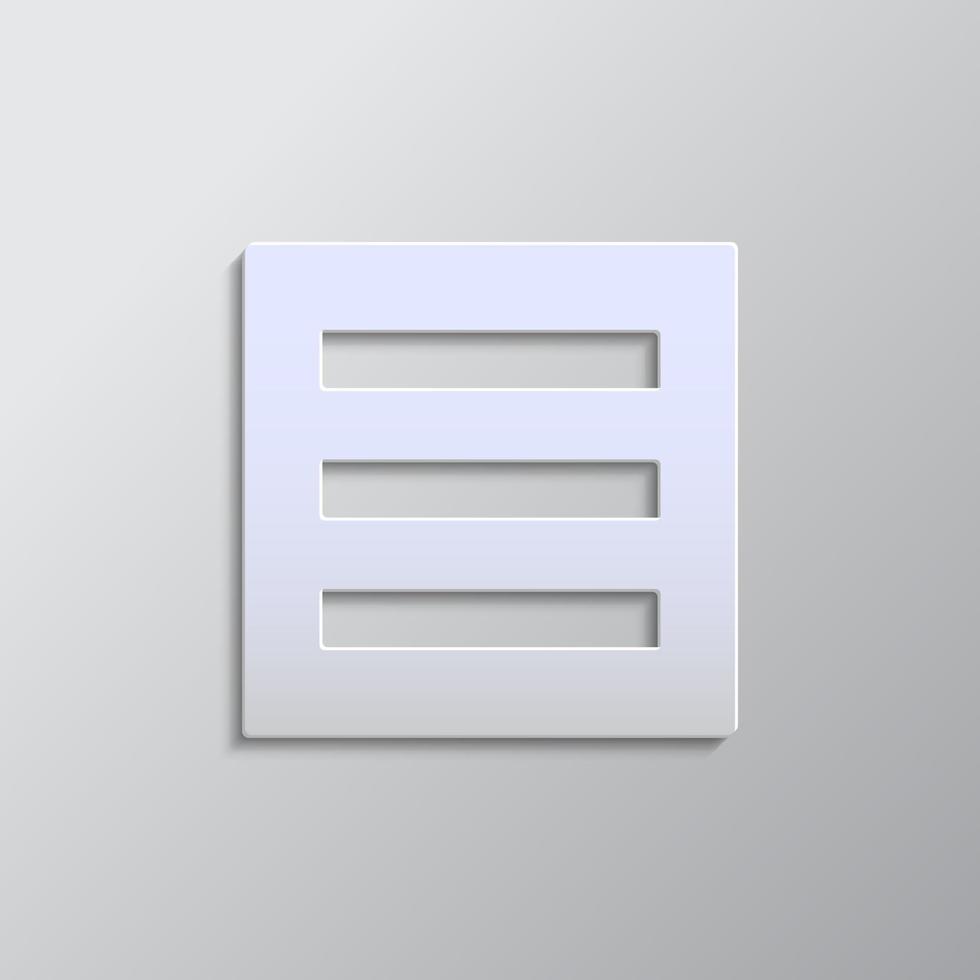 Grey color vector background- Paper style vector icon, delivery, product paper style, icon