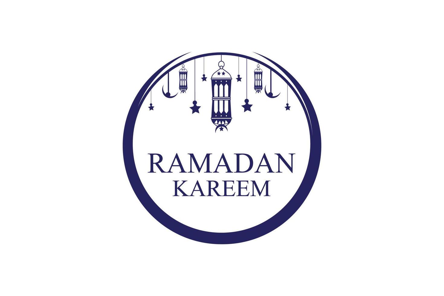 Ramadan Kareem design. Ramadan logo. Arabian logo template. Islamic logo design. Eid mubarak vector