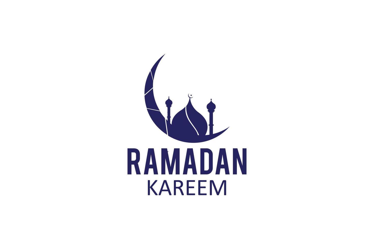 Ramadan Kareem design. Ramadan logo. Arabian logo template. Islamic logo design. Eid mubarak vector