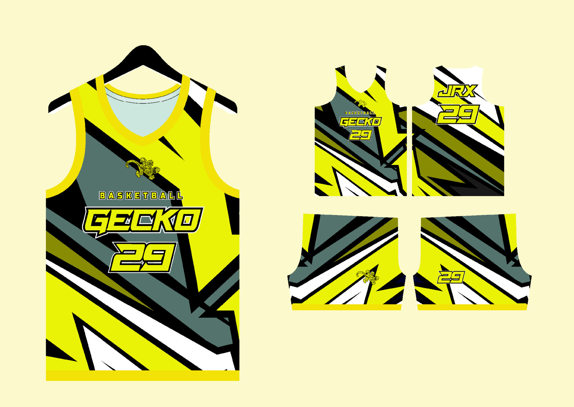 Premium Vector  Pattern for sublimation basketball jersey template ready  to print