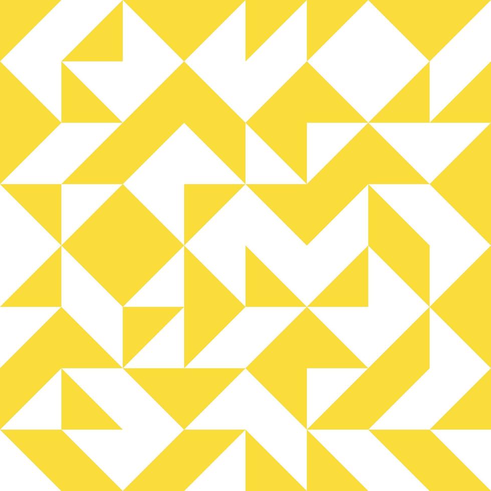 Bauhaus or Scandinavian style Modern abstract geometric seamless pattern vector