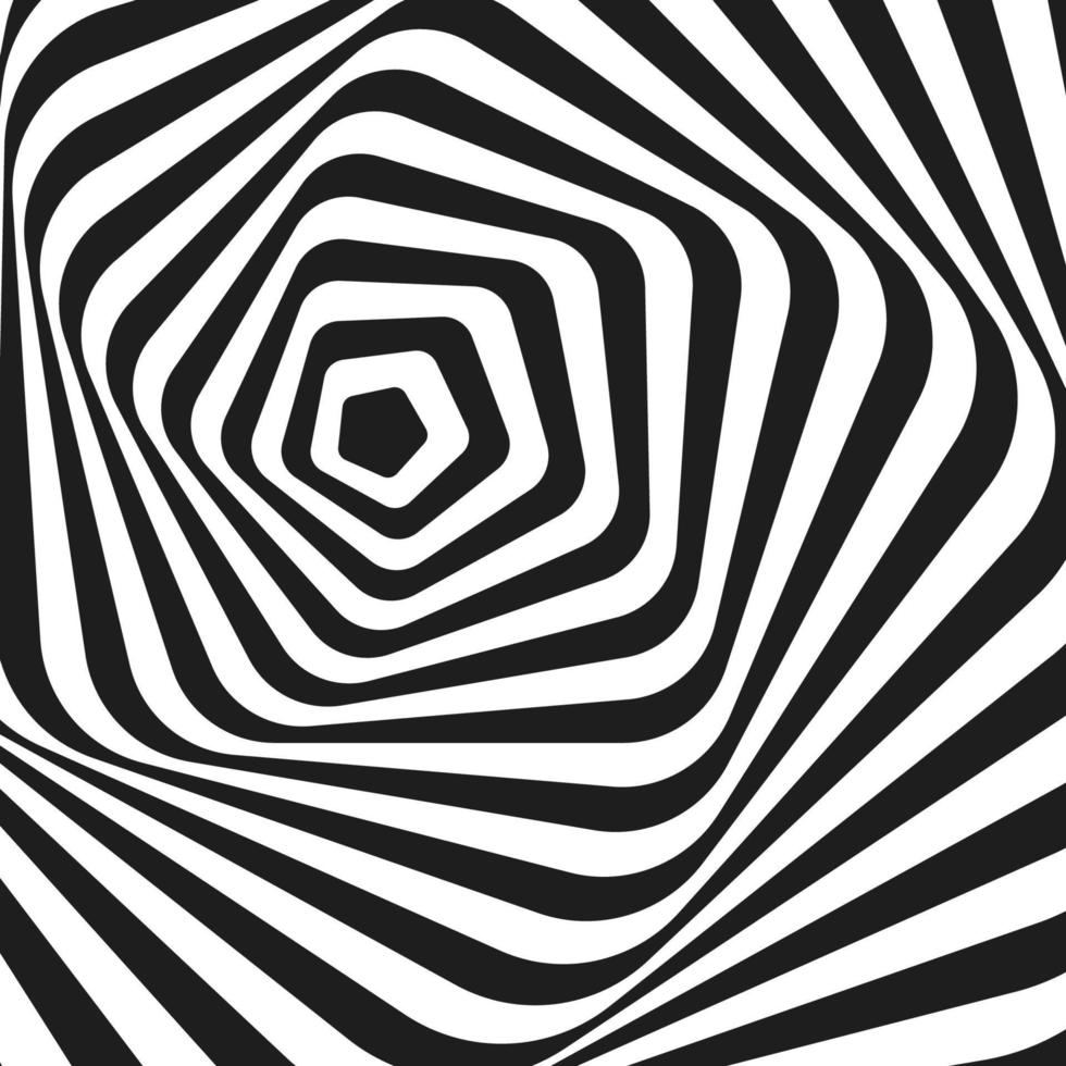 Psychedelic style of Abstract groovy background vector illustration