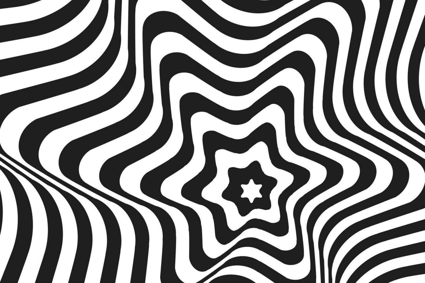 Psychedelic style of Abstract groovy background vector illustration