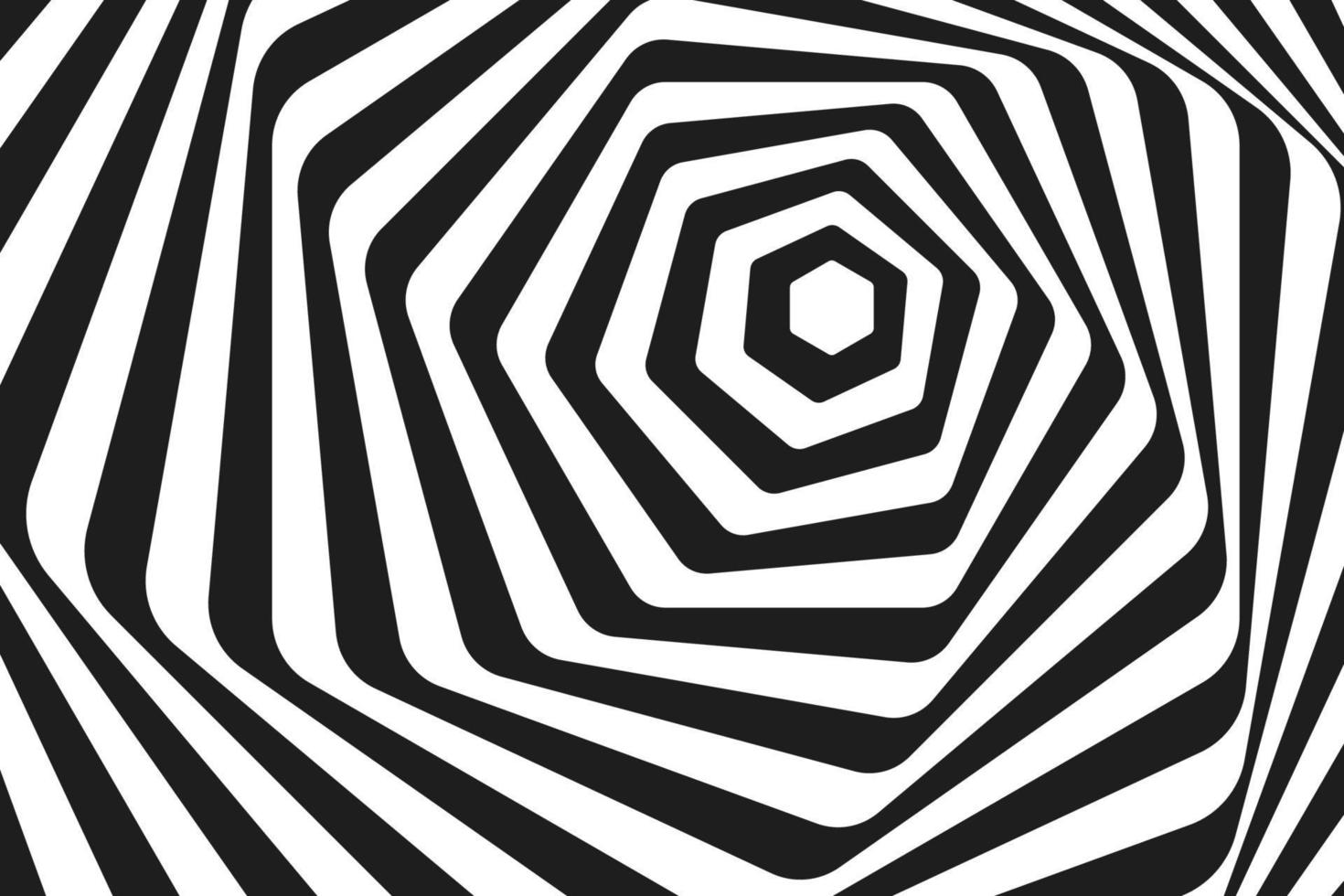 Psychedelic style of Abstract groovy background vector illustration