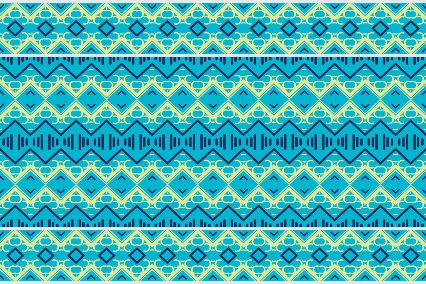 Ethnic pattern. traditional patterned wallpaper It is a pattern created by combining geometric shapes. Create beautiful fabric patterns. Design for print. Using in the fashion industry. vector