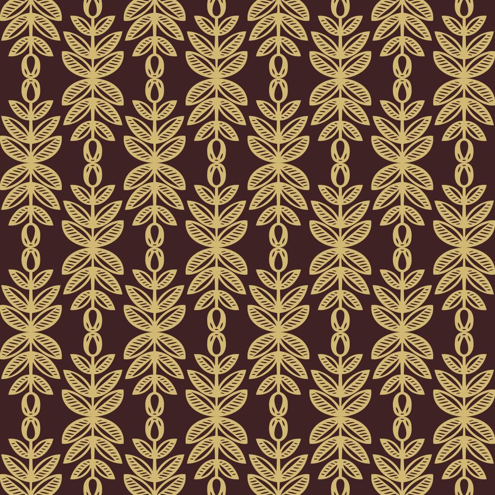 Floral Pattern. Vector Flower Seamless Background.