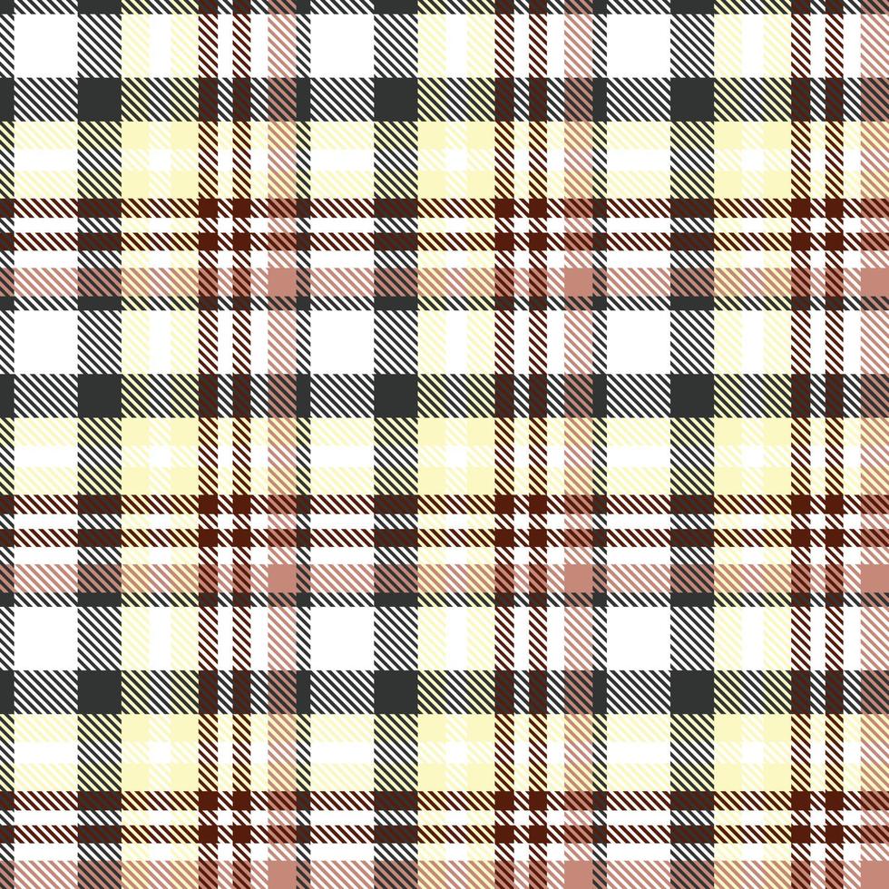 Plaid pattern  seamless is a patterned cloth consisting of criss crossed, horizontal and vertical bands in multiple colours.Seamless tartan for  scarf,pyjamas,blanket,duvet,kilt large shawl. vector