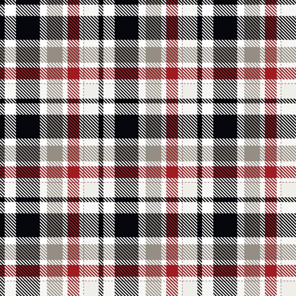 Check Plaid patterns is a patterned cloth consisting of criss crossed, horizontal and vertical bands in multiple colours.Seamless tartan for  scarf,pyjamas,blanket,duvet,kilt large shawl. vector