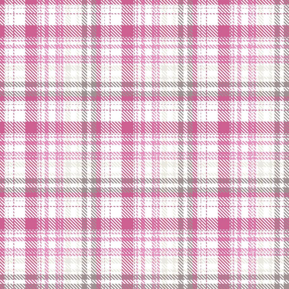 Check Plaid pattern  seamless is a patterned cloth consisting of criss crossed, horizontal and vertical bands in multiple colours.Seamless tartan for  scarf,pyjamas,blanket,duvet,kilt large shawl. vector
